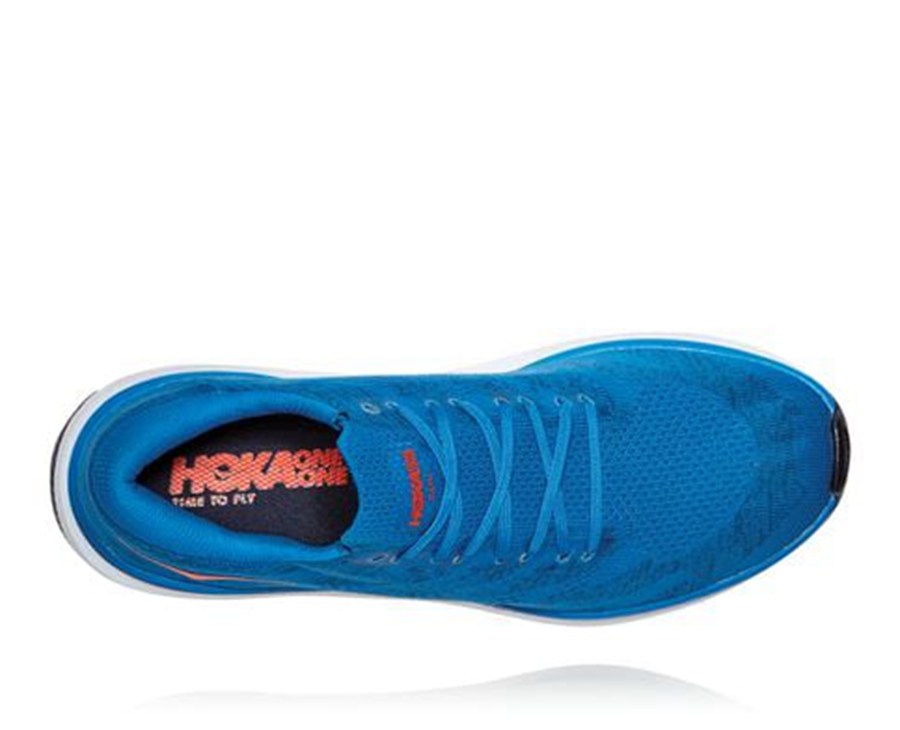 Hoka Australia One One Cavu 3 - Mens Running Shoes Blue - KSXZN-4195